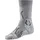 Socke 37-38 Light Grey Melange/Pearl Grey