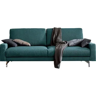 Creation BY ROLF BENZ 3-Sitzer »CR.450, Designsofa, Loungesofa« Armlehne niedrig, Fuß chromfarben glänzend, Breite 204 cm, blau