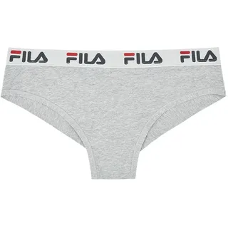 Fila Damen Brasilianer Slip FU6067 Woman Brazilian 400 L, 400 Grey, L, FU6067