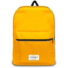 Livolt Unisex-Erwachsene Spectra Yellow Rucksack, gelb