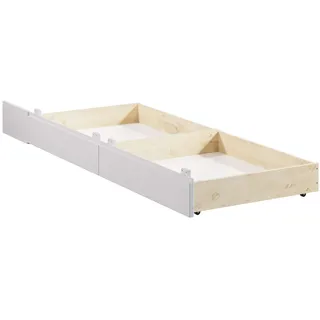 OTTO home "Luven", 2 Stk. tlg. aus massiver Kiefer, 2 Stück, passen perfekt unter das Bett Luven,