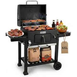 Amig Fireplus Tragbarer Barbacue schwarz