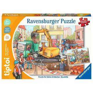 Ravensburger tiptoi Baustelle (12 Teile)