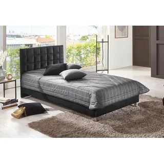 Westfalia Schlafkomfort Polsterbett, in diversen Ausführungen schwarz 130 cm x 210 cm x 34 cm
