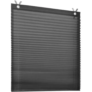 Kutti Raffrollo Olbia Plissee 40 x 125 cm grau