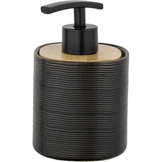 Schöner Wohnen Seifenspender Zena Keramik strukturierte Oberfläche ca. 400 ml