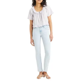 Levi's Damen 712 Slim Welt Pocket Jeans, Trees Please, 26W / 30L