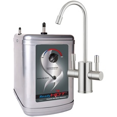 Ready Hot RH-200-F560-BN Stainless Steel Hot Water Dispenser System, Includes Brushed Nickel Dual Lever Faucet by Ready Hot