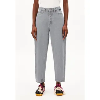 BAARLY BARREL JEANS | TENCELTM Lyocell-Mix Non Stretch - grau (31-32)