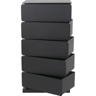 Kommode SPINDER DESIGN "Joey", schwarz, B:37cm H:72,5cm T:26cm, Metall, Sideboards, Kommode, Metall, Breite 37 cm