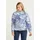 Rollkragenpullover Blau L