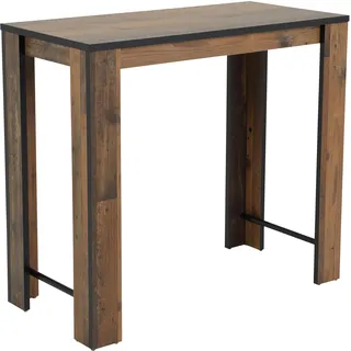 Quartier Bartisch FRIEDA 120 x 58 cm Oldstyle Optik - 2 Jahre Gewährleistung - mind. 14 Tage Rückgaberecht - Braun