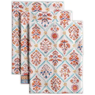 Maison d'Hermine Küchenhandtuch 100% Baumwolle (50 cm x 70 cm, Set von 3)