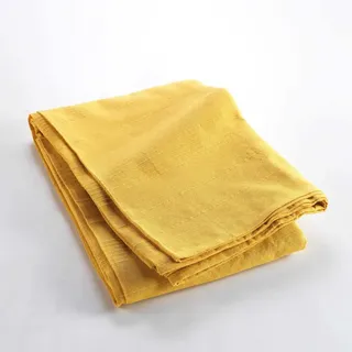 Douceur d ́intérieur Tagesdecke Lucile 220/240 cm , Gelb , Naturmaterialen , Rechteckig , 220x240 cm , Heimtextilien, Bettwäsche & Leintücher, Tagesdecken