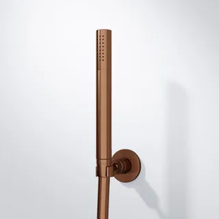 Steinberg Serie 100 Handbrausegarnitur mit Stabhandbrause und Wandhalterung, 1001650BC,