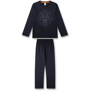 Sanetta Jungen 245879 Pyjamaset, blau 152, EU