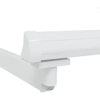 vidaXL Markise 500 x 300 cm grau/weiß