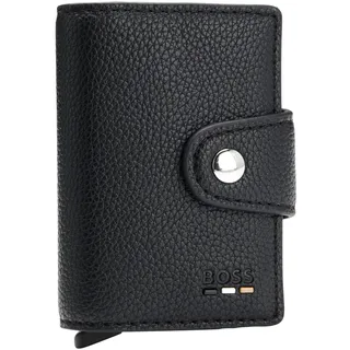 Boss Card-Inhaber Schwarz Herren Kartenetui Secrid Ray 50554033 Kunstleder Rfid