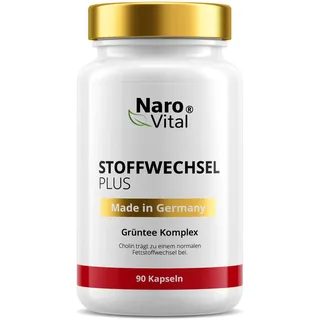 Stoffwechsel Beschleunigen Abnehmen Komplex - Hochdosiert mit Grüntee, Grüner Kaffee, Bittermelone, Guarana, Cholin und Ingwer - 90 vegane Stoffwechsel Kapseln - Tabletten Diät Unterstützung