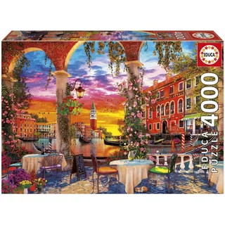 Educa - 4000 Teile Puzzle für Erwachsene | Venedig. Beinhaltet den Service für verlorene Teile. Maße: 136 x 96 cm. Ab 14 Jahren (20313)