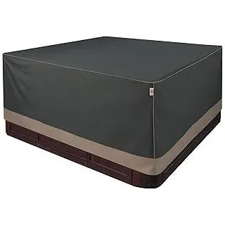 Poolabdeckungen220x220x85 Poolabdeckung 420D Oxford-Gewebe Garten-Pool Staubabdeckung,Abdeckung für Whirlpool Wasserdicht,Abdeckplane Pool mit UV-Schutz,Abdeckplane Pool für rechteckige Pools