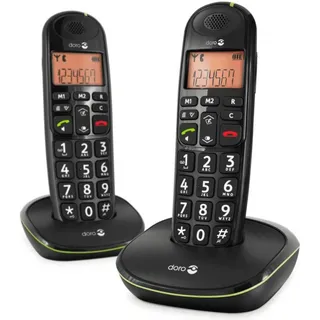 Doro PhoneEasy 100W Duo Schwarz