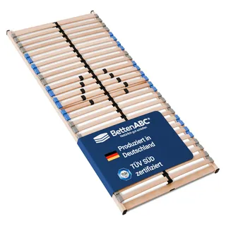 MaDeRa 7-Zonen-Lattenrost 3 verschiedene Ausführungen, zur Selbstmontage, Größe: 120x200