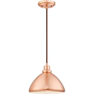 Pendelleuchte gebürstetes Kupfer Ausführung mit 1 Lichtquelle - Kupfer