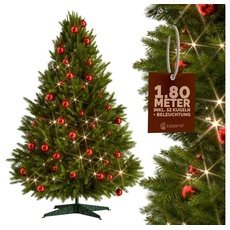 Bild Weihnachtsbaum 180cm inkl. Baumschmuck