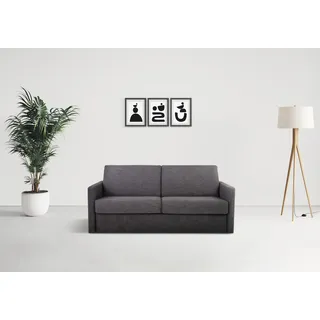 PLACES OF STYLE Schlafsofa »GOLDPOINT 182cm, Dauerschläfer, Liegefläche 140/200 cm, 3-Sitzer mit Bettfunktion, Bonell-Federkernmatratze