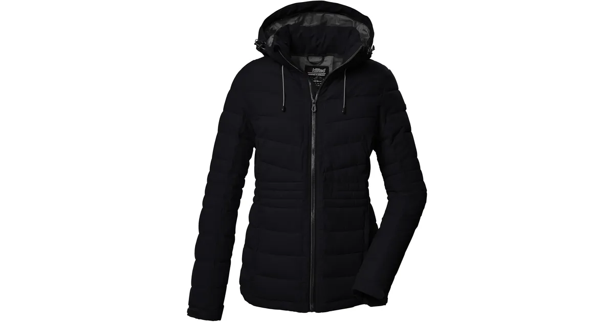 Killtec Kow 10 Wmn Qltd Jckt gewatteerde jas met afneembare capuchon/functionele jas is waterafstotend voor dames