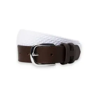 Hackett London für Herren. HM413225 Fallschirmgürtel weiß (L), Lässig, Polyester