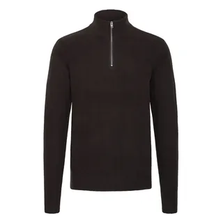 Troyer CASUAL FRIDAY "Troyer CFHeine", Herren, Gr. S, schwarz (schwarz beauty), Obermaterial: 65% Polyacryl PAN. 27% Nylon NY. 5% Wolle mw. 3% Polyester PES., Pullover Troyer