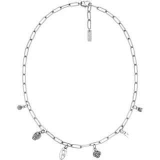 Diesel Herrenkette aus Edelstahl mit Karabinerverschluss