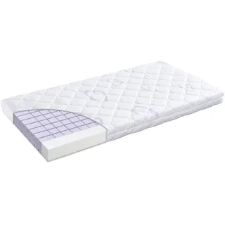 Träumeland Kindermatratze , Textil , 60x120 cm , Lga, Fkt, Textiles Vertrauen - Oeko-Tex® , Über- und Sondergrößen erhältlich, Bezug abnehmbar/waschbar, Ober- und Unterseite versteppt, für Hausstauballergiker geeignet, wendbar, klimatisierte Belüftungskanäle, optimale Belüftung, atmungsaktiv, schadstoffgeprüft , Babymöbel & Kindermöbel, Babyzimmer, Babymatratzen