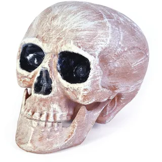 Bristol Novelty Totenköpfe HI266 Schädel Kopf, Rosa/Weiß, Einheitsgröße