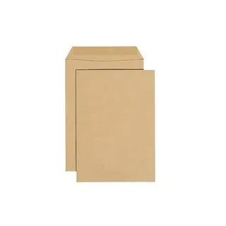 MAILmedia Versandtaschen DIN C4 ohne Fenster braun 50 St.