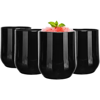 Glasmark Trinkgläser, Longdrinkgläser, Wassergläser, Saftgläse, Cocktailgläser, Spülmaschinenfest, Perfekt für Zuhause, Restaurants und Partys, Set von 4, 300ml