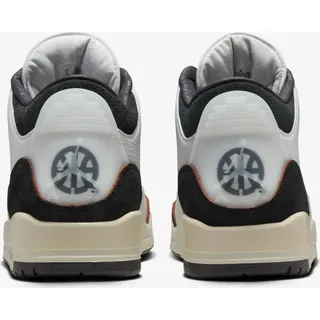 Nike Air Jordan 3 Retro "Quai 54 Off Noir Summit White" FZ5649-100, Größe: 40,5 - Weiß