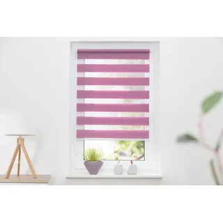 K-HOME Doppelrollo Madrid 60 x 150 cm lila
