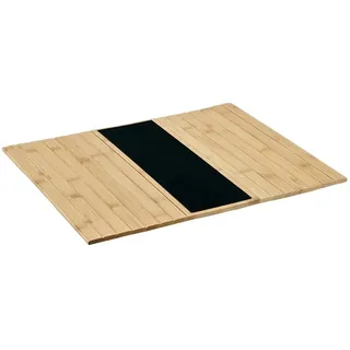KESPER Tablett »Sofatablett/-ablage, FSC, 42 x 34 cm, Farbe: Braun, Schwarz - 58824