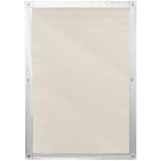 Lichtblick Dachfenster Sonnenschutz Haftfix, ohne Bohren, Verdunkelung, beige 36x76,9 cm x 76,9 cm (B x L)