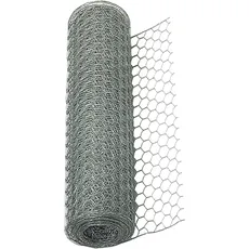 Sechseckgeflecht verzinkt 760602 13 x 1000 mm Kurzrolle 10 lfm