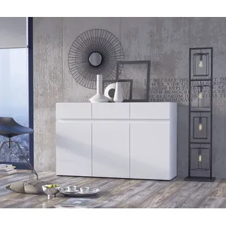 Home Affaire Rimini 135 x 86 x 40 cm Weiß