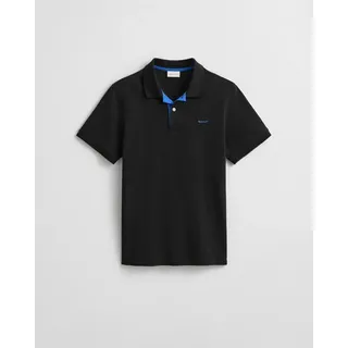 GANT Reg Contrast Pique schwarz L