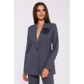 Stylove Damen der Sakko Qudel S370 grau XXL - Grau