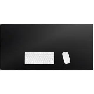 Wallfluent Schreibtischunterlage 100x50 cm Schwarz , Kunststoff , 50x1.6x100 cm , Büromöbel, Schreibtische, Schreibtischzubehör