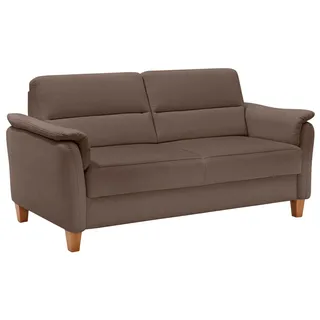 Home Affaire Couch Mikrofaser 3-Sitzer Braun