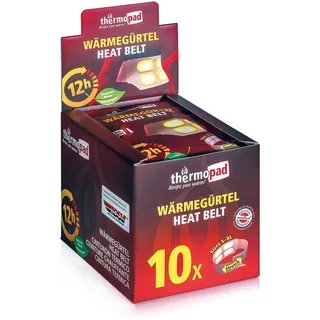 ThermoPad Wärmegürtel - 10 Wärmegürtel für den Rücken (12h / Stretch)