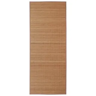 vidaXL Bambus Teppich 120 x 180 cm Braun